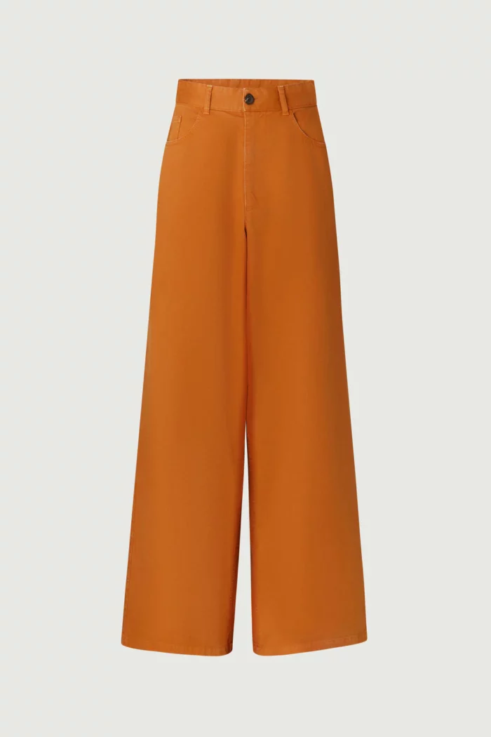 pantalon alexis soeur paris pants orange