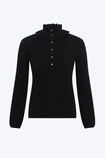 pull sweater longchamp noir black